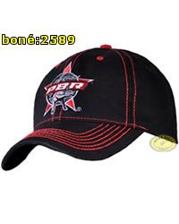 Boné: Preto/Vermelho - 2589