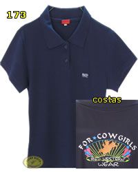 Polo Bordada Red Western