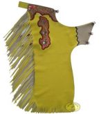 Calça de Couro Western
