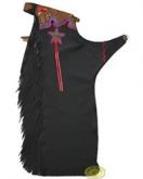 Calça de Couro Western